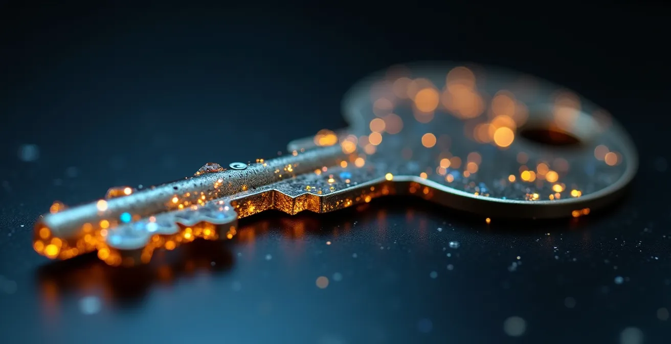 Cassaforte virtuale crittografata con chiavi private nell'ambiente locale